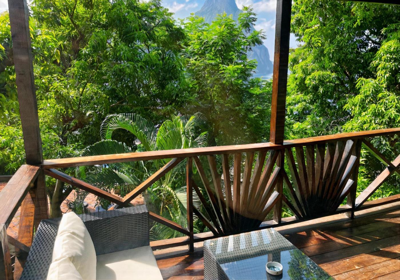 Green Fig Resort & Spa Soufrière Exteriör bild